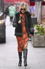 ASHLEY ROBERTS Leaves Heart Breakfast Show in London 12/06/2021