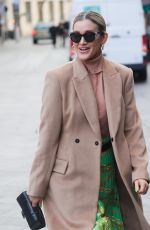 ASHLEY ROBERTS Leaves Heart Radio in London 12/01/2021