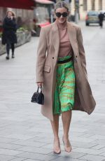 ASHLEY ROBERTS Leaves Heart Radio in London 12/01/2021