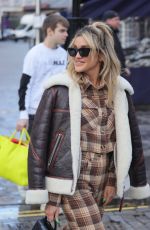 ASHLEY ROBERTS Leaves Heart Radio in London 12/10/2021