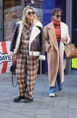 ASHLEY ROBERTS Leaves Heart Radio in London 12/10/2021