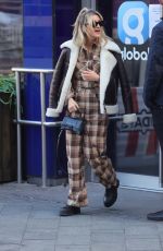 ASHLEY ROBERTS Leaves Heart Radio in London 12/10/2021