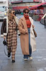 ASHLEY ROBERTS Leaves Heart Radio in London 12/10/2021