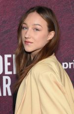 AVA MICHELLE at The Tender Bar Premiere in Hollywood 12/12/2021
