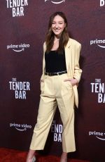 AVA MICHELLE at The Tender Bar Premiere in Hollywood 12/12/2021