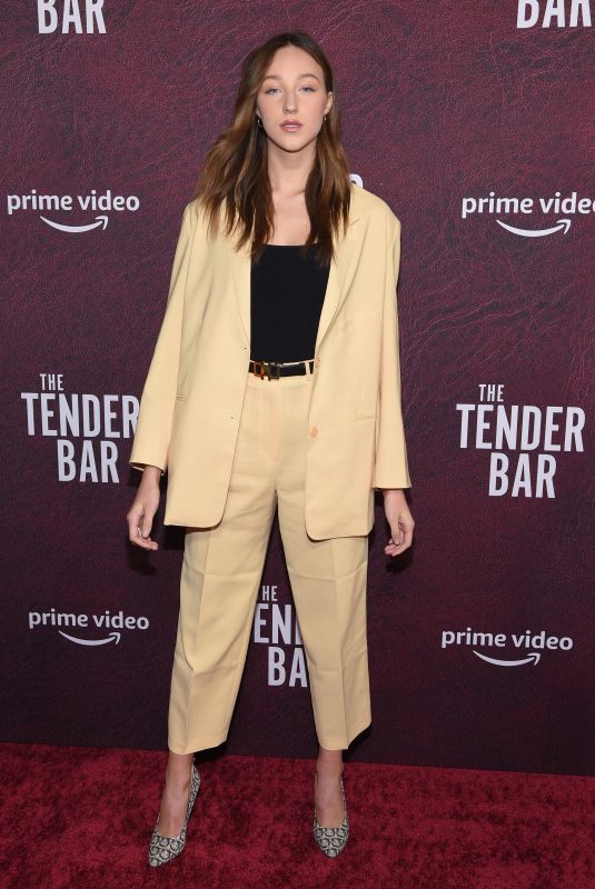 AVA MICHELLE at The Tender Bar Premiere in Hollywood 12/12/2021