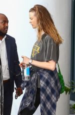BEHATI PRINSLOO and Adam Levine Leaves Their Hotel in Miami 12/02/2021