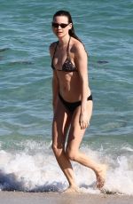 BEHATI PRINSLOO in Bikini at a Beach in Miami 12/01/2021