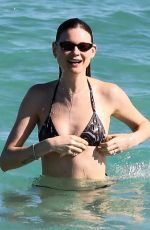 BEHATI PRINSLOO in Bikini at a Beach in Miami 12/01/2021
