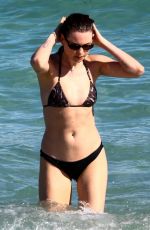 BEHATI PRINSLOO in Bikini at a Beach in Miami 12/01/2021