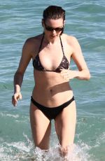 BEHATI PRINSLOO in Bikini at a Beach in Miami 12/01/2021