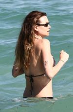 BEHATI PRINSLOO in Bikini at a Beach in Miami 12/01/2021