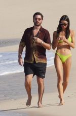 BELLA BANOS in Bikini and Scott Disicks at a Beach in St Barts 12/21/2021