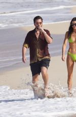 BELLA BANOS in Bikini and Scott Disicks at a Beach in St Barts 12/21/2021