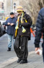 BELLA HADID Out for Lunch in New York 12/30/2021