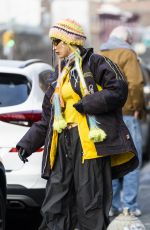 BELLA HADID Out for Lunch in New York 12/30/2021
