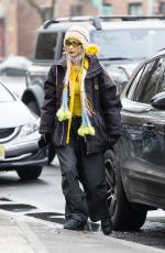 BELLA HADID Out for Lunch in New York 12/30/2021