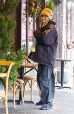 BELLA HADID Out for Lunch in New York 12/30/2021