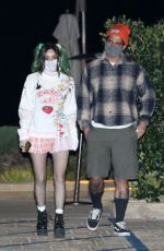 BELLA THORNE and Benjamin Mascolo and PHEM and Tyler Posey at Nobu in Malibu 12/21/2021