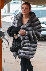 BELLA THORNE and Benjamin Mascolo Arrives at Aspen Airport 12/15/2021