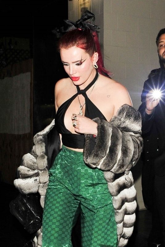 BELLA THORNE Leaves Her Concert in Hollywood 12/11/2021