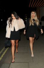 BIANCA and BRIDGETT ROCCISANO at Vas J Morgans Party in London 12/02/2021