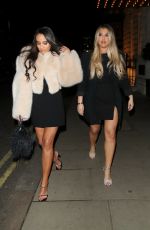 BIANCA and BRIDGETT ROCCISANO at Vas J Morgans Party in London 12/02/2021