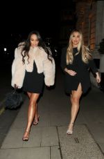 BIANCA and BRIDGETT ROCCISANO at Vas J Morgans Party in London 12/02/2021