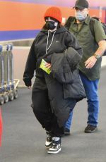 BILLIE EILISH Arrives at JFK Airport in New York 12/13/2021