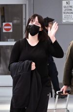 BILLIE EILISH Arrives at JFK International Airport in New York 12/04/2021