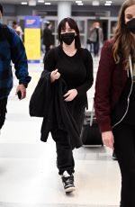 BILLIE EILISH Arrives at JFK International Airport in New York 12/04/2021