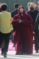 BILLIE EILISH Arrives at Variety 2021 Music Hitmakers Brunch at City Market Social in Los Angeles 12/04/2021