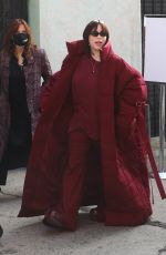 BILLIE EILISH Arrives at Variety 2021 Music Hitmakers Brunch at City Market Social in Los Angeles 12/04/2021