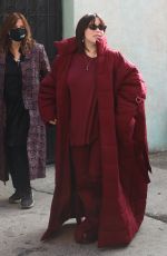 BILLIE EILISH Arrives at Variety 2021 Music Hitmakers Brunch at City Market Social in Los Angeles 12/04/2021