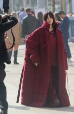 BILLIE EILISH Arrives at Variety 2021 Music Hitmakers Brunch at City Market Social in Los Angeles 12/04/2021