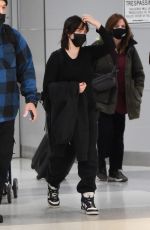 BILLIE EILISH Arrivesat JFK Airport in New York 12/04/2021