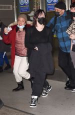 BILLIE EILISH Arrivesat JFK Airport in New York 12/04/2021
