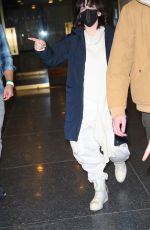BILLIE EILISH Leaves NBC Studios in New York 12/07/2021