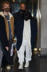 BILLIE EILISH Leaves NBC Studios in New York 12/07/2021