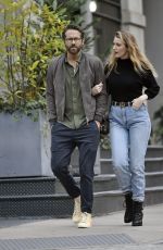 BLAKE LIVELY and  Ryan Reynolds Out in New York 12/02/2021