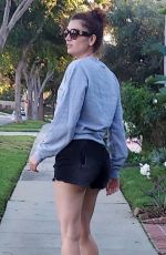 BLANCA BLANCO in Shorts Out and About in West Hollywood 12/12/2021