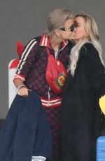 BRAUNWYN WINDHAM-BURKE and VICTORIA BRITO at LAX in Los Angeles 12/30/2021