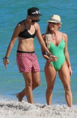 BRAUNWYN WINDHAM-BURKE and VICTORIA BRITO Out at Miami Beach 12/01/2021