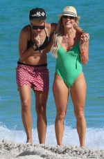 BRAUNWYN WINDHAM-BURKE and VICTORIA BRITO Out at Miami Beach 12/01/2021