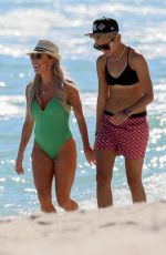 BRAUNWYN WINDHAM-BURKE and VICTORIA BRITO Out at Miami Beach 12/01/2021