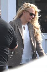 BRITNEY SPEARS at a Gas Station in Los Angeles 11/30/2021