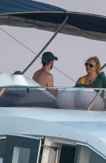 BRITNEY SPEARS Cruise on a Yacht in Cabo San Lucas 12/04/2021