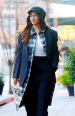 CAMILA ALVES Out and About in New York 12/14/2021