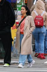 CAMILA MENDES Out and About in New York 12/07/2021