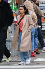 CAMILA MENDES Out and About in New York 12/07/2021